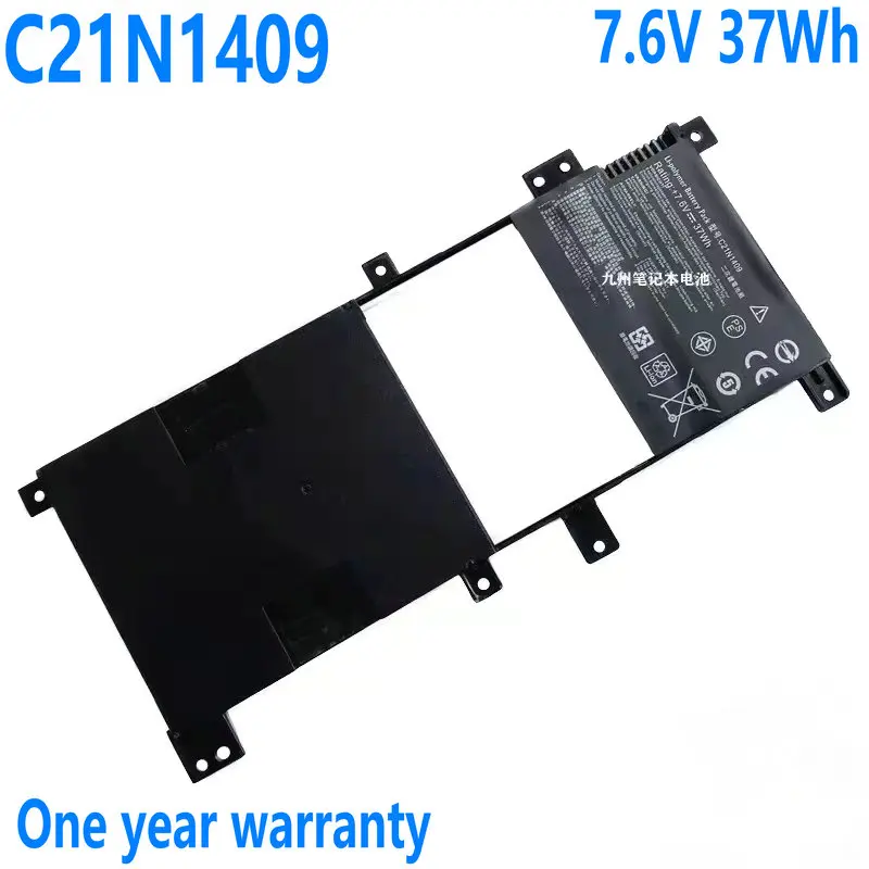 

7,6 V 37Wh Новый C21N1409 Аккумулятор для ноутбука Asus VivoBook VM490 VM490L V455 V455L V455LB