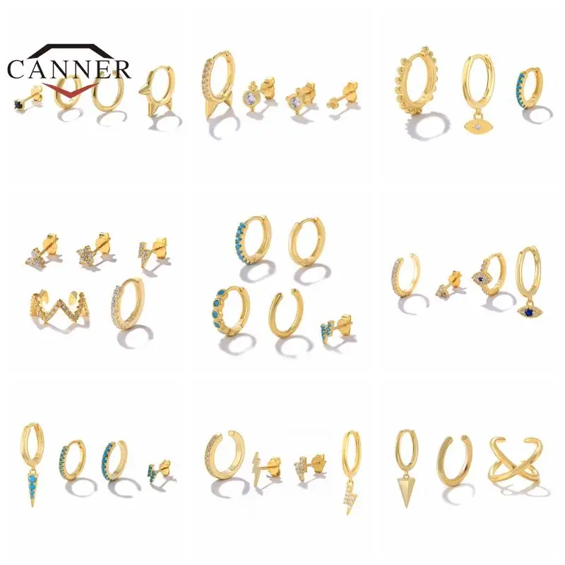 

Серьги-гвоздики женские из серебра 925 пробы с фианитом