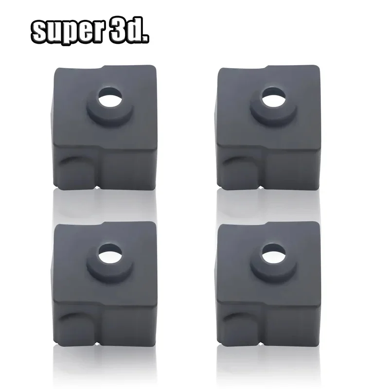 Фото Для Creality Ender3 V3 SE: Набор силиконовых чехлов для плотного прилегания к нагревательному блоку, устойчивых к высоким температурам, запчасти для 3D-принтера. №2