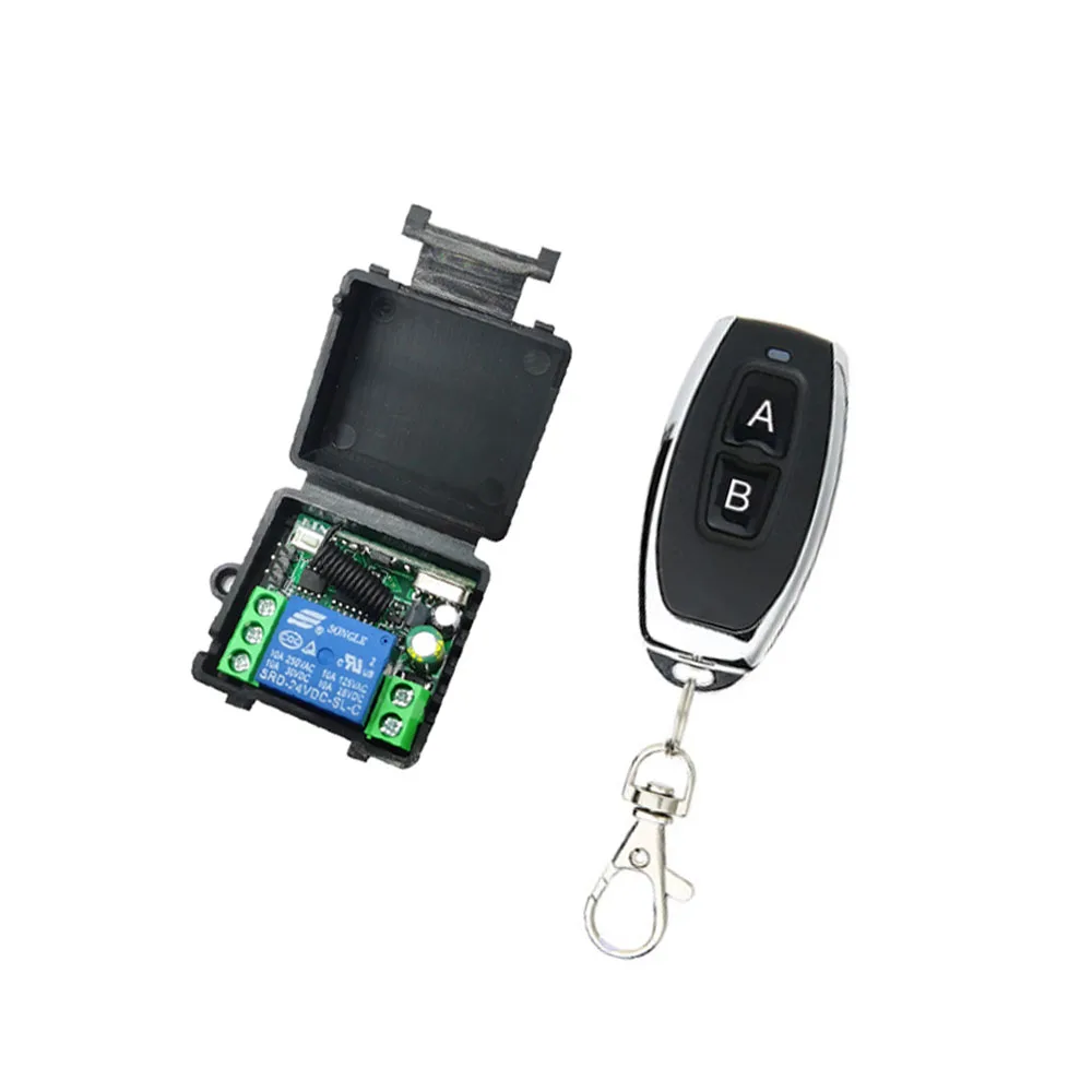 

Универсальный беспроводной пульт дистанционного управления DC 24 В 1 канал 315 МГц, релейный модуль приемника, электронный дверной замок