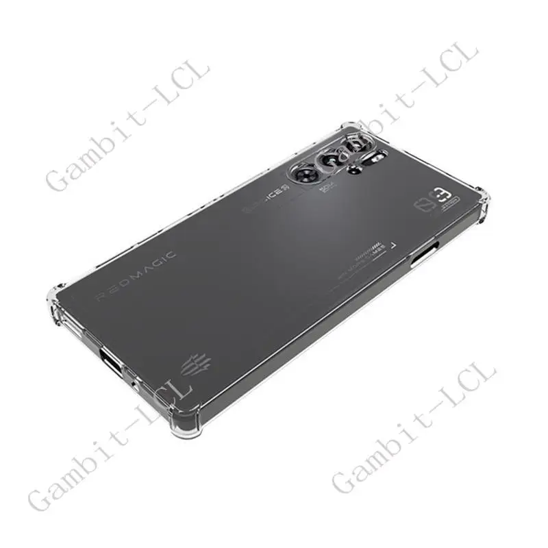 Силиконовый защитный чехол для смартфона ZTE Nubia Red Magic 9S Pro + 9 Plus мягкий из ТПУ