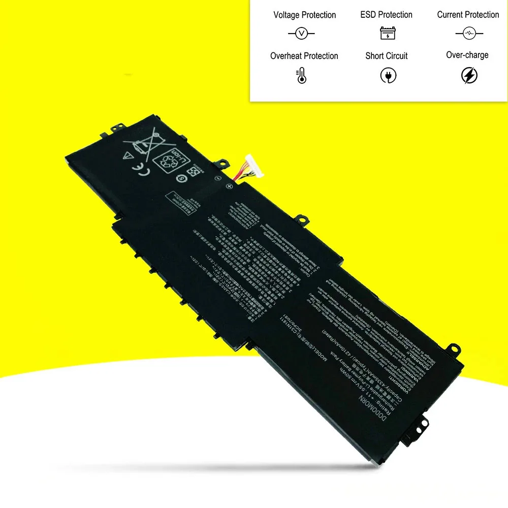 C31N1811 Аккумулятор для ноутбука ASUS ZenBook 14 UX433F UX433FN UX433FA UX433FX BX433FN RX433FN Deluxe13/Deluxe14 11 55 в 50