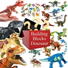 Коробка динозавров T-Rex, сборные строительные блоки, динозавр, таинственная коробка, фигурка глухая коробка аниме, лучший подарок для детей, фигурка, коробка на удачу