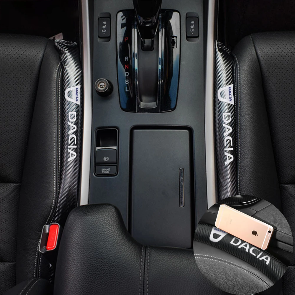 

2pcs Car Leakproof Plug Car Seat Gap Filler Pad Accessories Dust Proof Auto Seat Gap Pad For Dacia