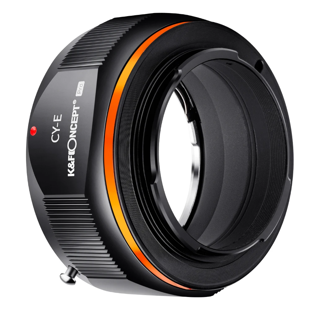 Адаптер крепления объектива K &amp F Concept CY to NEX совместимый с объективом Contax C/Y и