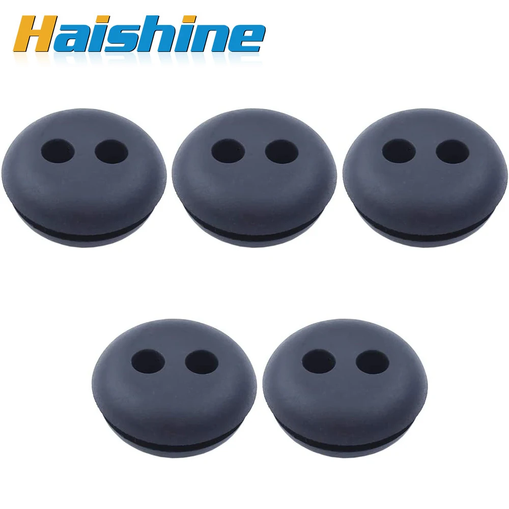 

2 Hole Fuel Line Grommet Seal Fit Echo Cs-310 Cs-370 Cs-400 Es-255 Gt-2103 5Pc