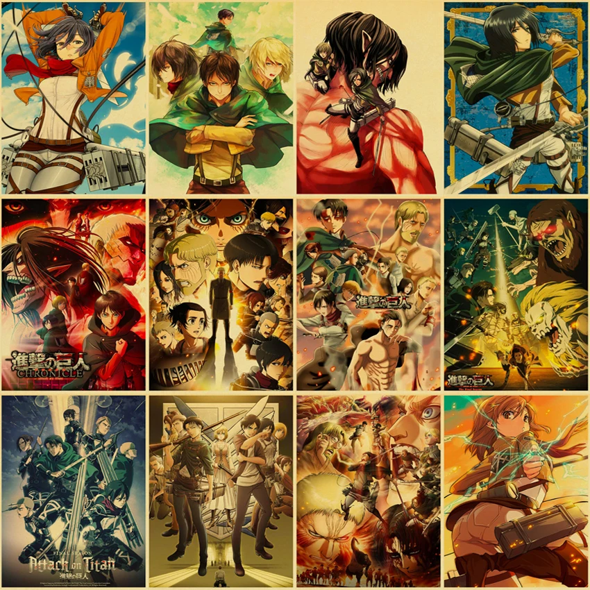 

Japanese Classic Anime Attack on Titan Season 4 Art Decor Full Diamond Painting Mosaic Cross Stitch Embroidery Accessories Gift
