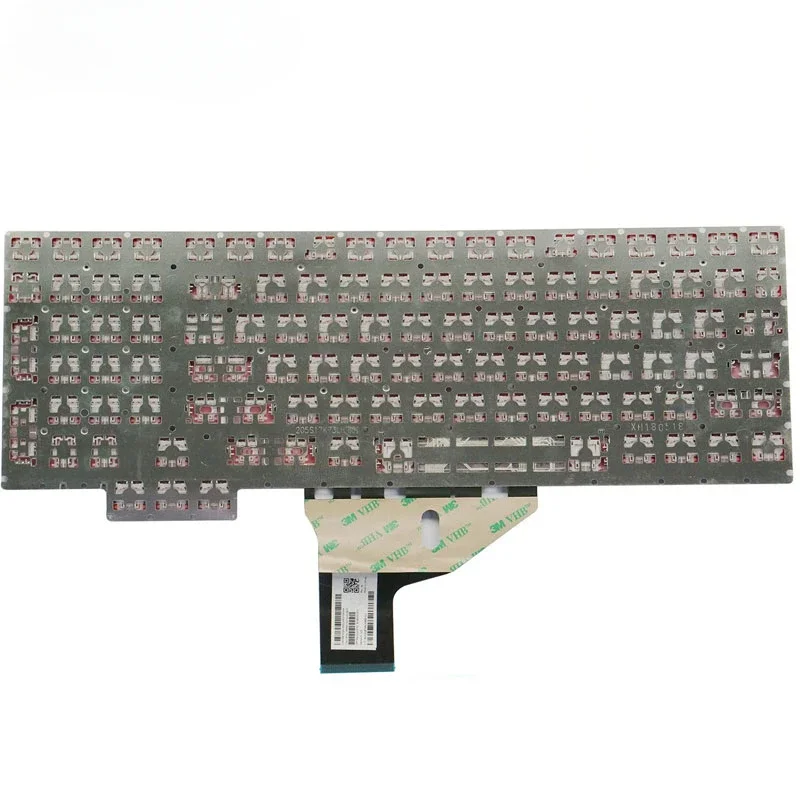 Сменная американская клавиатура для ноутбуков HP Omen 15-ce, 15-ce000, 15-ce100, 15t-ce000, 15t-ce100, без рамки, с красными буквами, с подсветкой (art.: 3920d8ebe7828) - 3920d8ebe7828