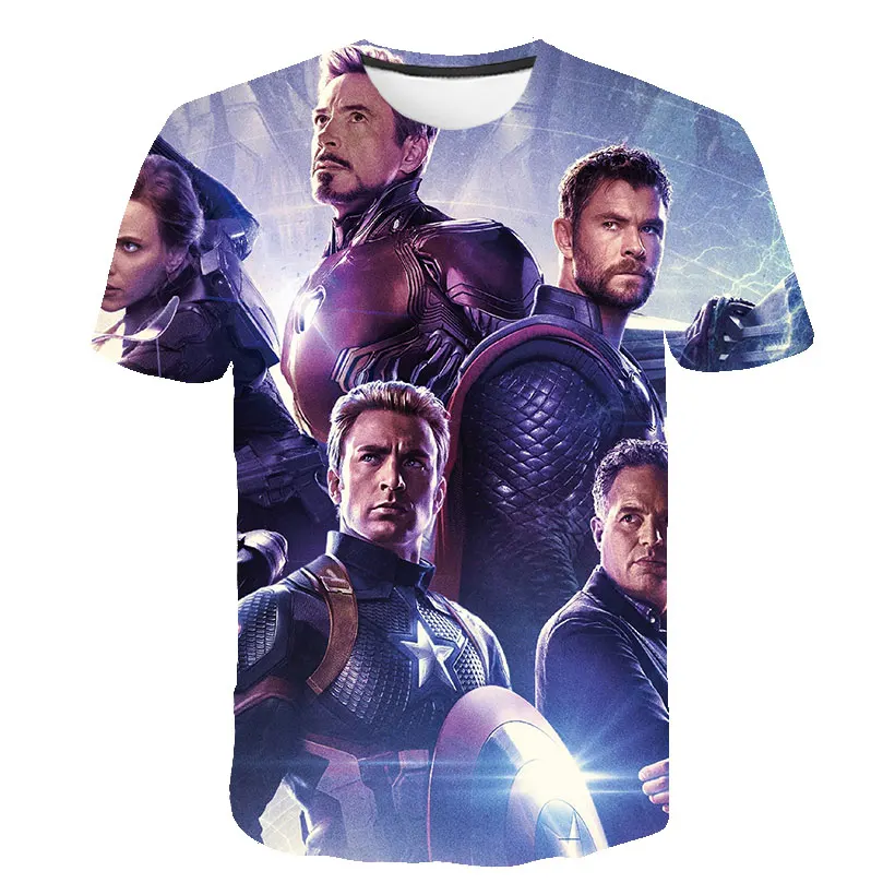 

Movie Tshirt Super-Hero Short Sleeve Cartoon Spider-mαn Harajuku 3D Oversized T-shirt For Kids Boys Print Hip Hop Unisex Clothes