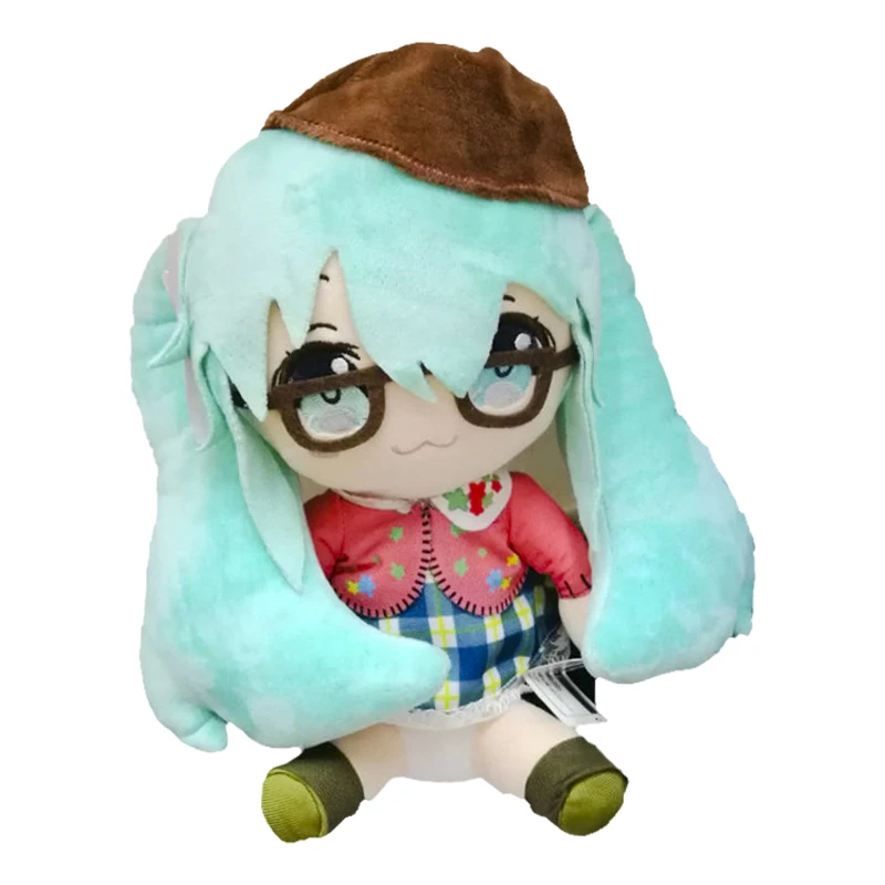 Мультяшные мягкие японские плюшевые игрушки Hatsunes Mikus аниме кавайные милые