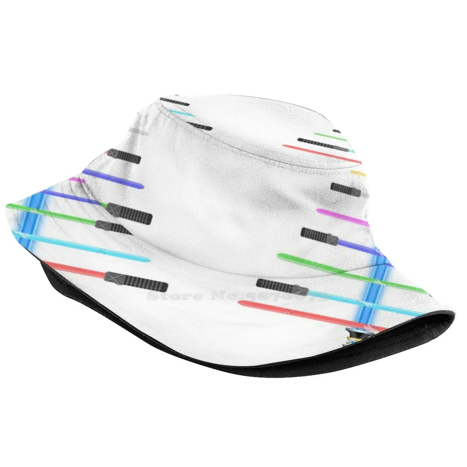 Световой меч Радужное дерево Дизайн Солнцезащитная шляпа Topi Рыбацкая кепка