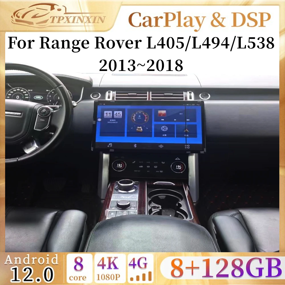 

13.6" Tesla Screen AutoRadio For Range Rover Vogue L405 Sport L494 Evoque L538 Android 11 Car Radio Multimedia Navi GPS HeadUnit