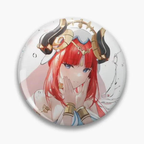 

Genshin Impact Nilou 18 Мягкая булавка для пуговиц, Женский значок с мультяшным рисунком, модный подарок, Креативные украшения для влюбленных, воротни...