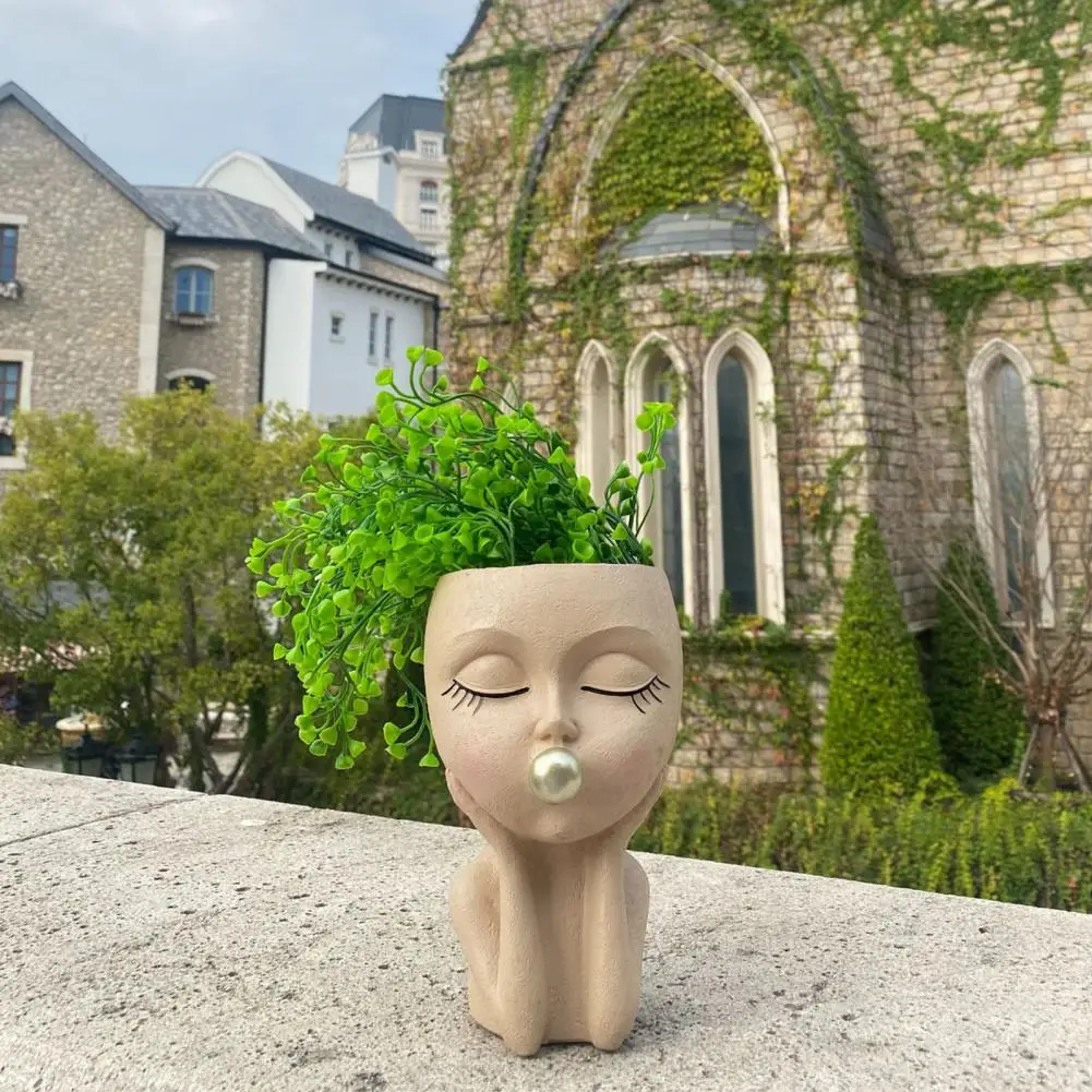 Уличный растительный контейнер выдувающий пузырьки для девочек горшок растений