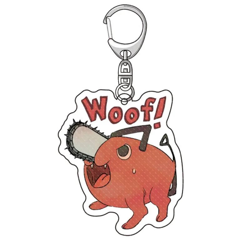 

Chainsaw Man Original Keychain Anime Figures Acrylic Keychains Jewelry Girl School Bag Accessories Car Key Chain Ring Fans Gifts