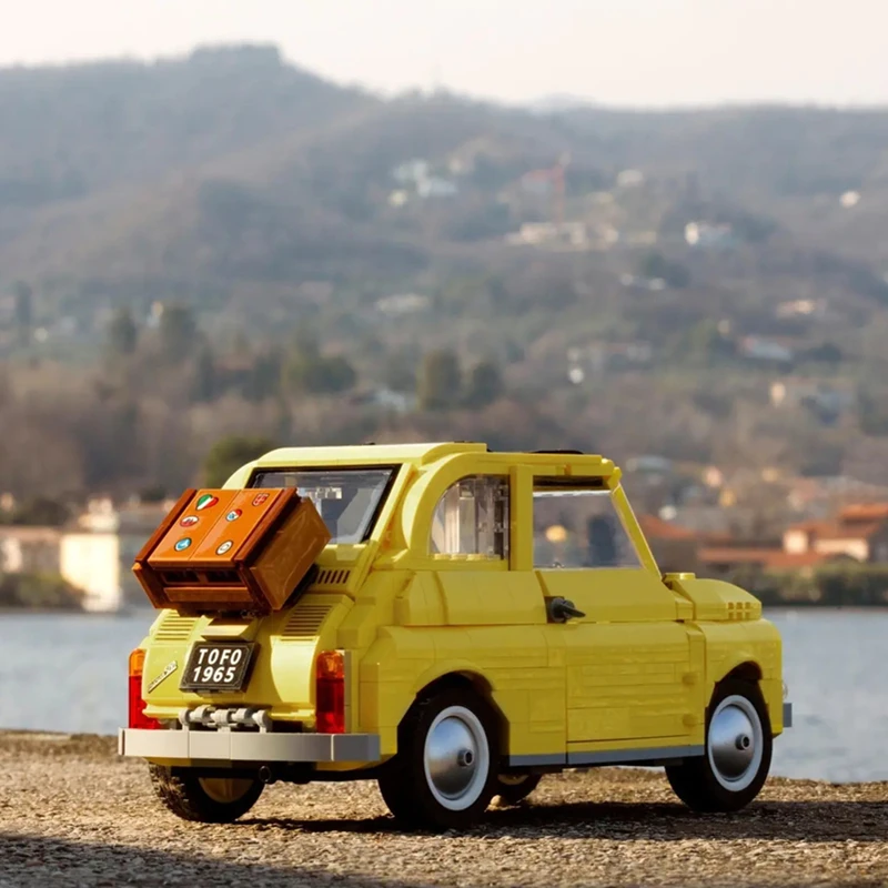 Конструктор lion king 180163 fiat 500 аналог lego 10271