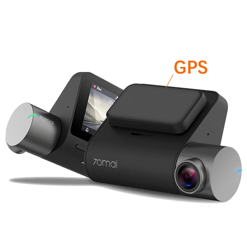 

Original 70mai Dash Cam Pro 1944P Speed & Coordinates GPS ADAS 70mai Pro Car Dash Camera WiFi DVR English Control 24H Parking