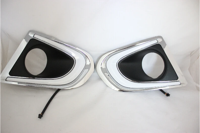 Автомобильный бампер фара для Chevrolet Trax дневное освещение 2013 ~ лет аксессуары