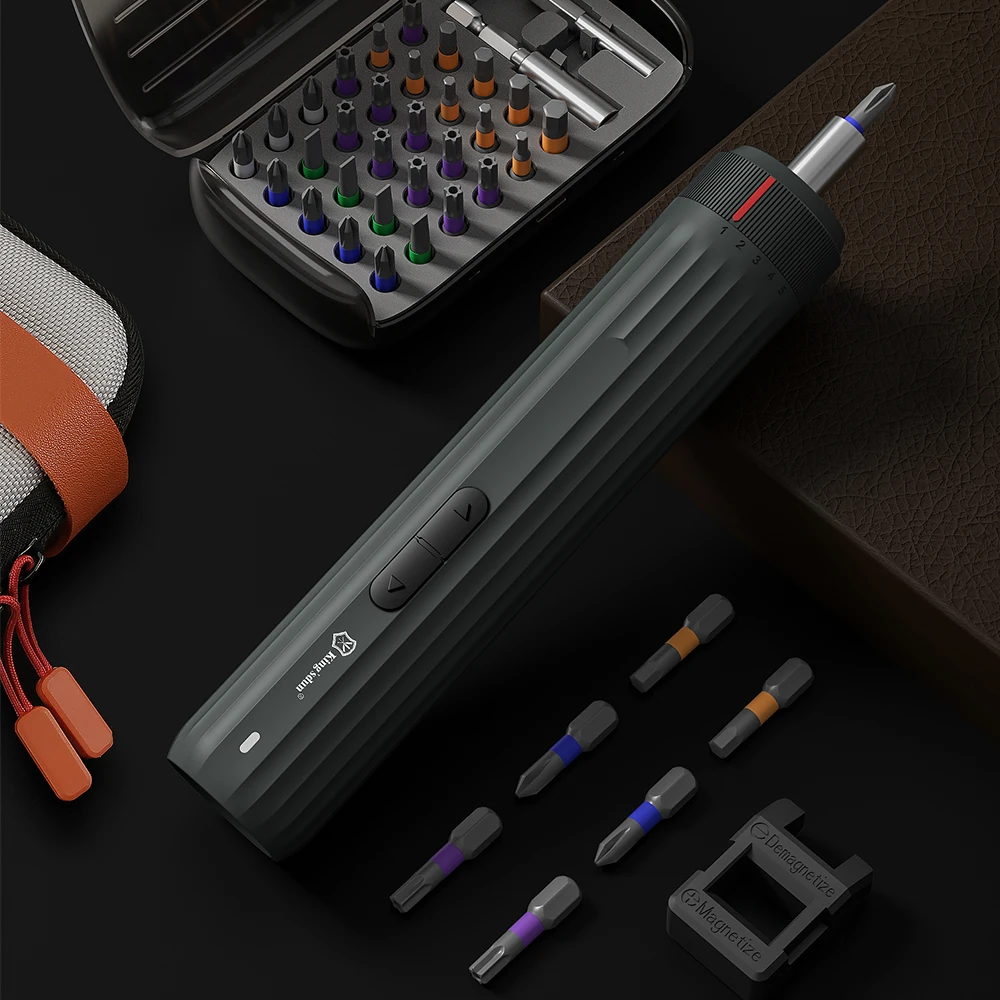 

Electric Screwdriver 5-speed Adjustable Torque Screwdriver Kit 18650 Lithium Battery Rechargeable Wireless Electric Screwdriver