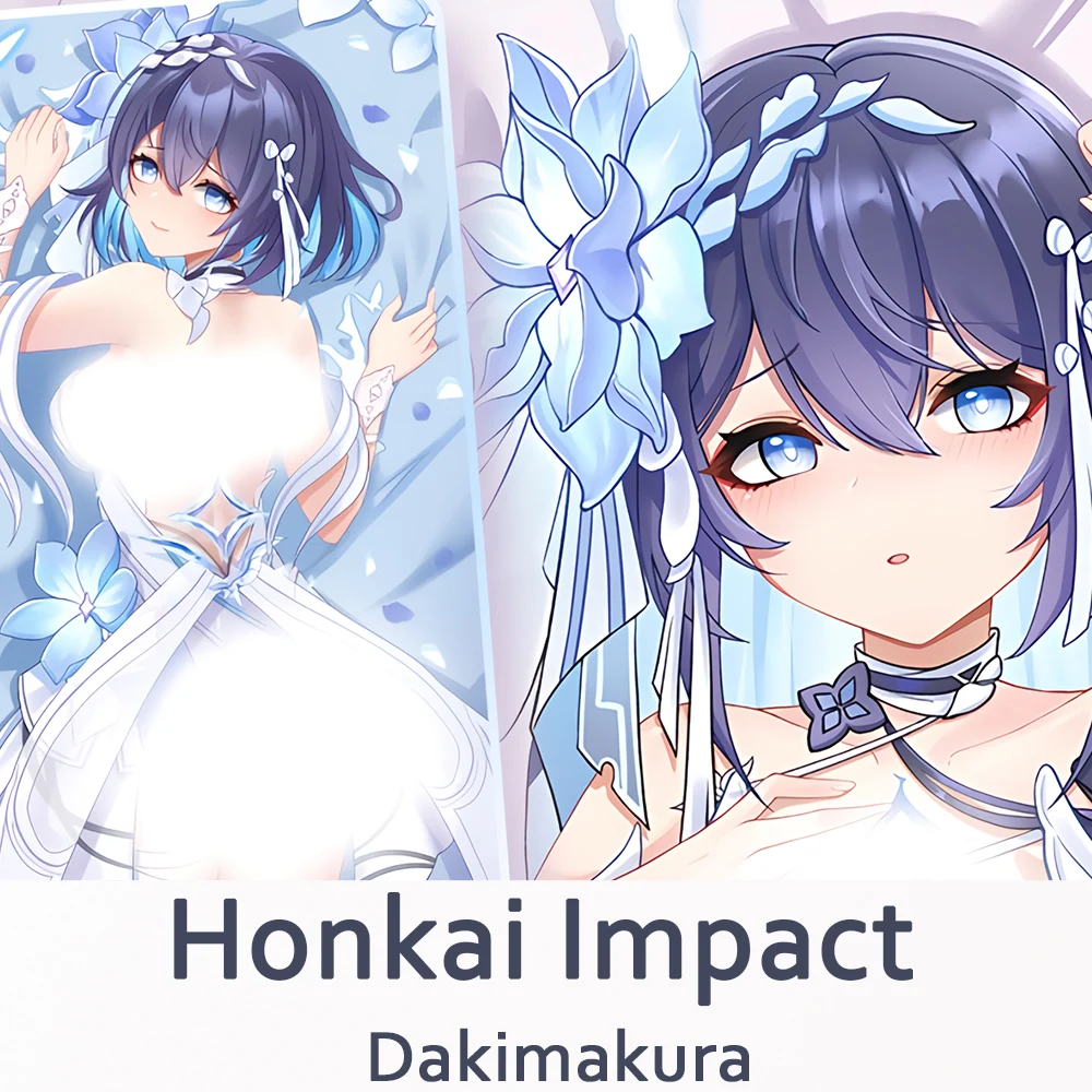 

Honkai Impact Shisei no Ritsusha Dakimakura 2WAY Hugging Body Pillow Case Anime Pillow Cushion Cover Xmas Gifts