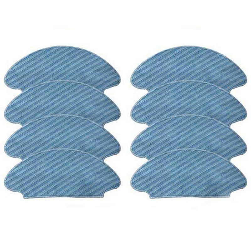 

8 Pack Mopping Cloth Rags For Tefal RG6875 Robot Vacuum Cleaner Replacement For Isweep X3 Parts Accessories