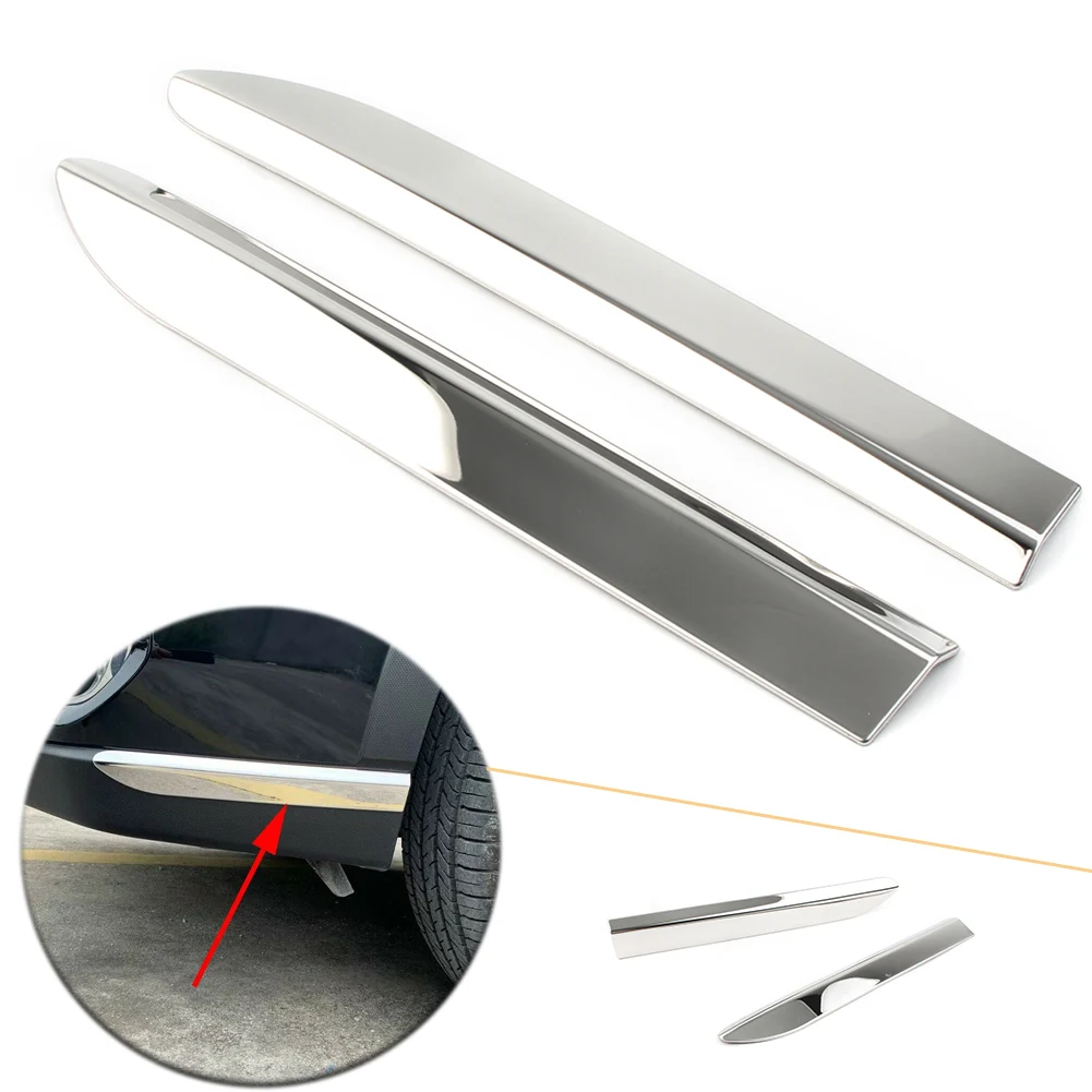 2 шт. хромированный передний бампер автомобиля угловая защитная накладка для Subaru