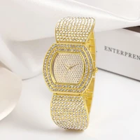 gold womens bracelet watches top fashion watch for women diamond perfect girl wristwatches gift girlfriend clock muchacha reloj
