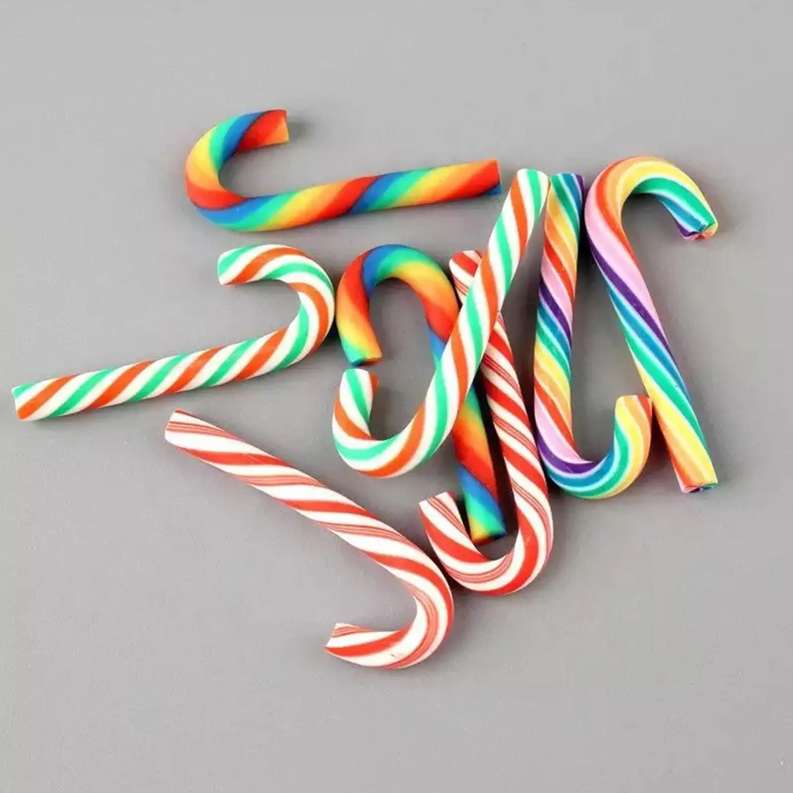 

Cute Kawaii Christmas Candy Cane For Crafts Making Phone Decor Scrapbooking Diy Accessories W1a3