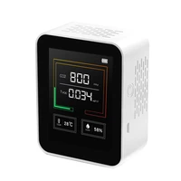 co2 meter digital temperature humidity sensor detector home tester air quality monitor carbon dioxide tvoc detector alarm