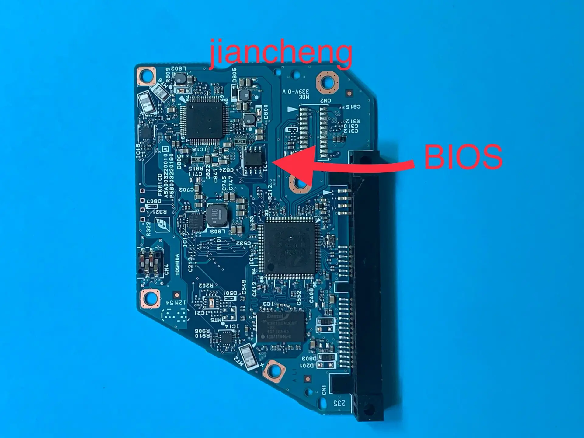 Печатная плата Toshiba PCB HHD для жесткого диска g003220a