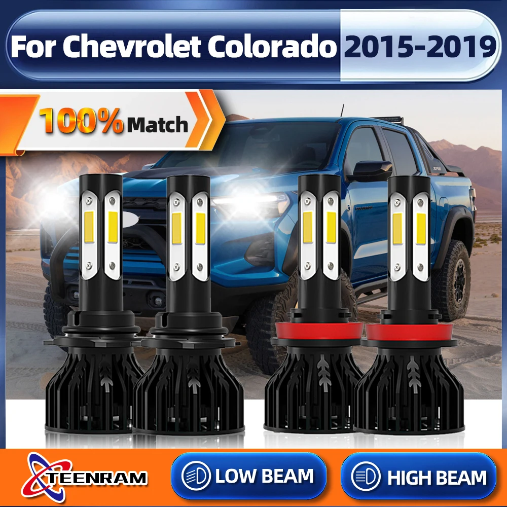 

H11 LED Headlight Bulbs HB3 9005 Car Light 40000LM 6000K 12V LED Headlamp For Chevrolet Colorado 2015 2016 2017 2018 2019