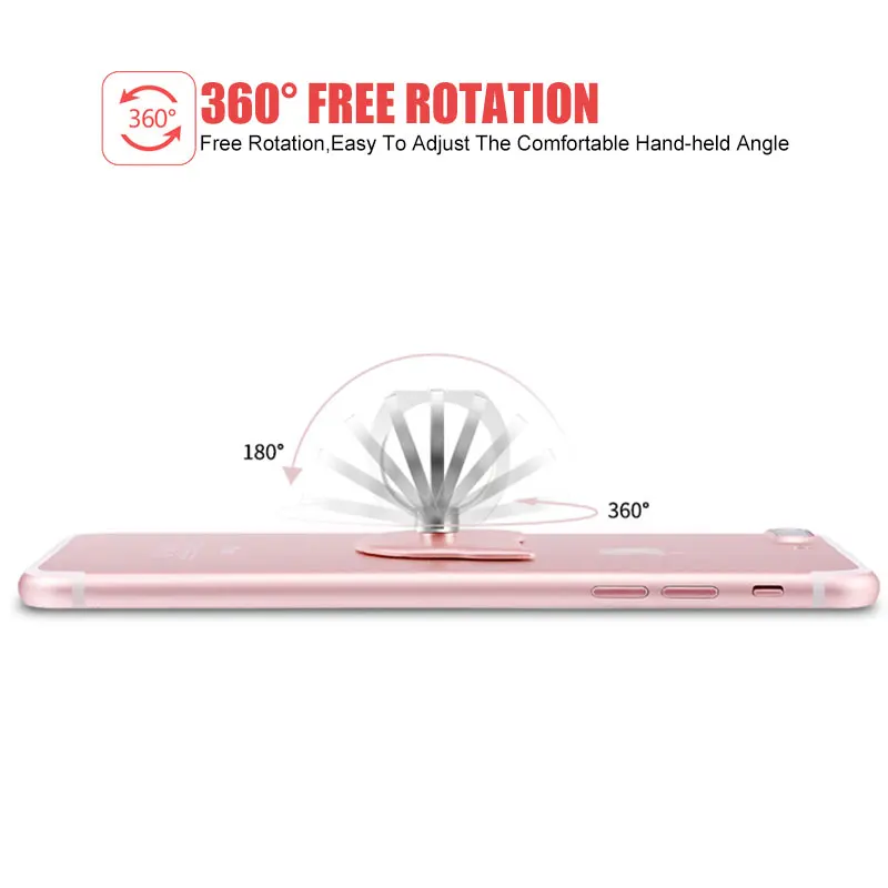 Finger Ring Phone Holder Stand for Mobile Phone Tablet pc Universal Fashion Flower/Cat Shape Multifunctional Ring Holder