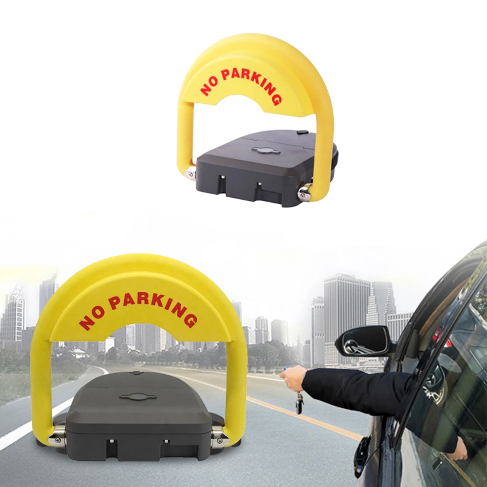 

Automatic PARKING BARRIER SECURITY BOLLARD High Quality With Rubber Car Stop Arm, Color Optional