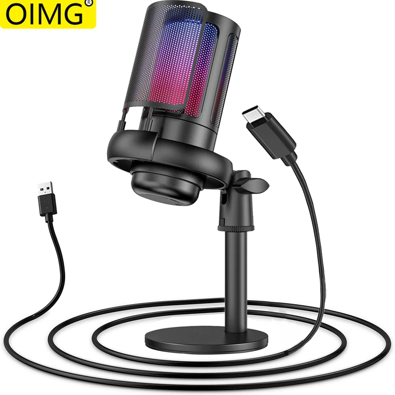 

Профессиональные конденсаторные микрофоны RGB USB для ПК, компьютера, ноутбука, YouTube, видео, пения, игровой записи, PS4, антираспылительный микрофон