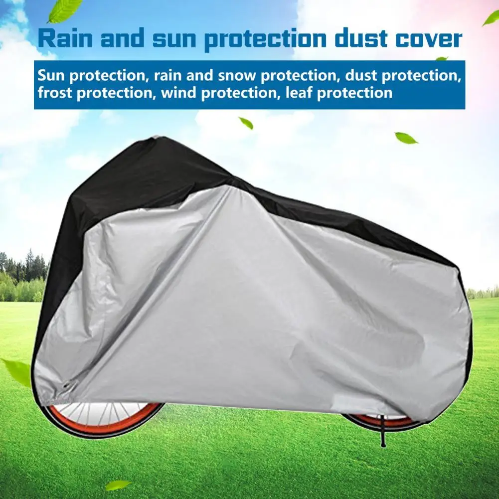 

Bike Rain Cover Dust-proof Exquisite Craftsmanship Folding Outdoor Dust-proof Bicycle Storage Cover for Outdoor