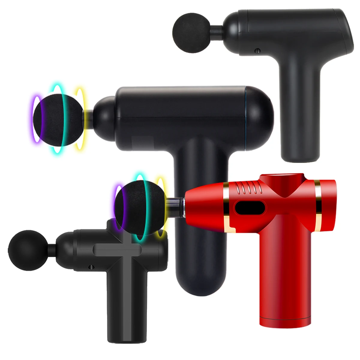 Электрический мини-массажный пистолет для похудения шеи спины ног плеч