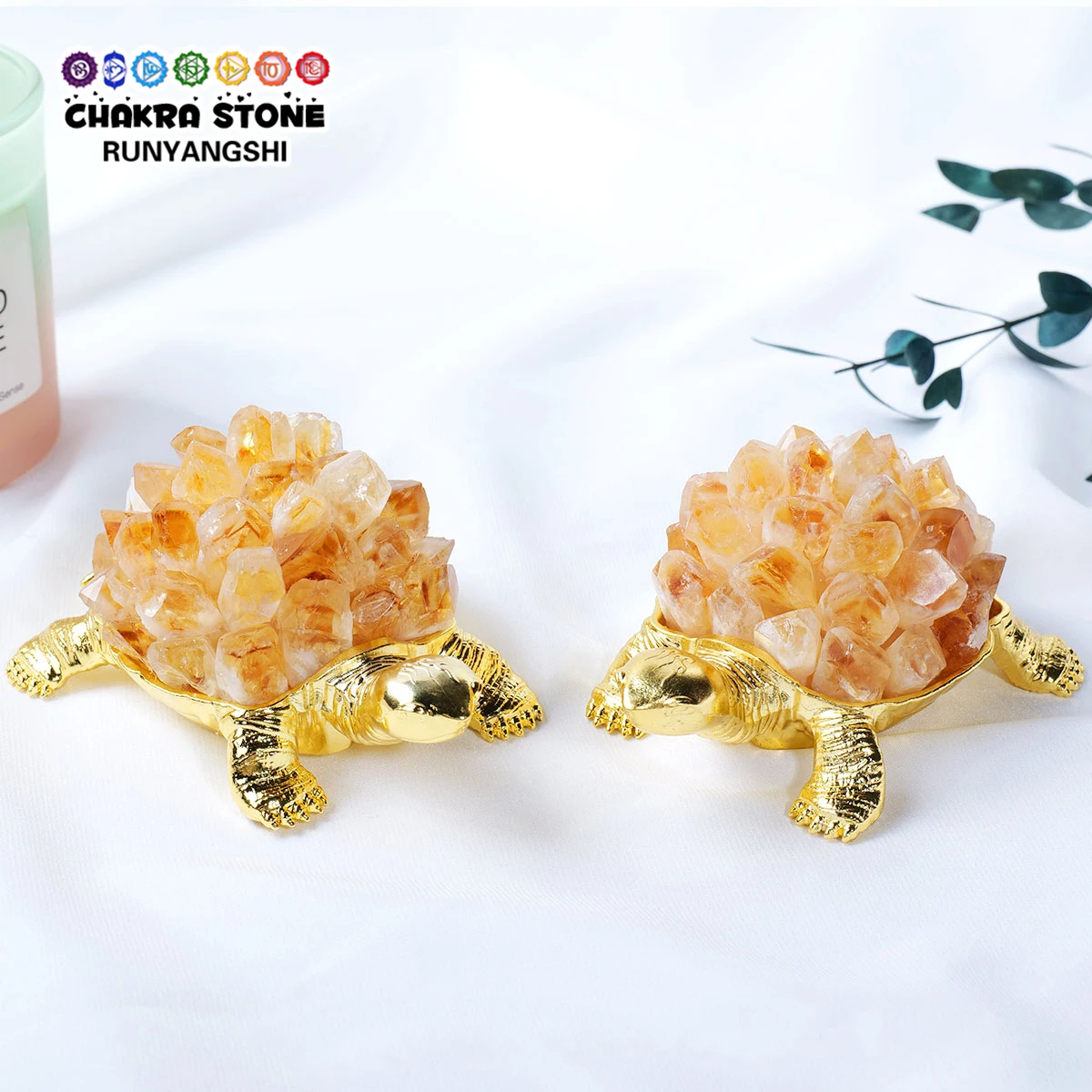 1 шт. натуральный кристалл цитрин бутон Золотая черепаха счастливая фэн-шуй