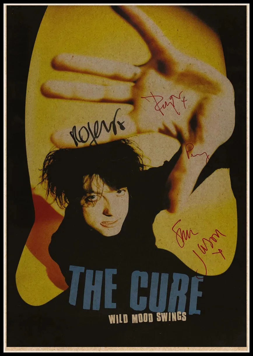 

Постер The Cure, печать на холсте