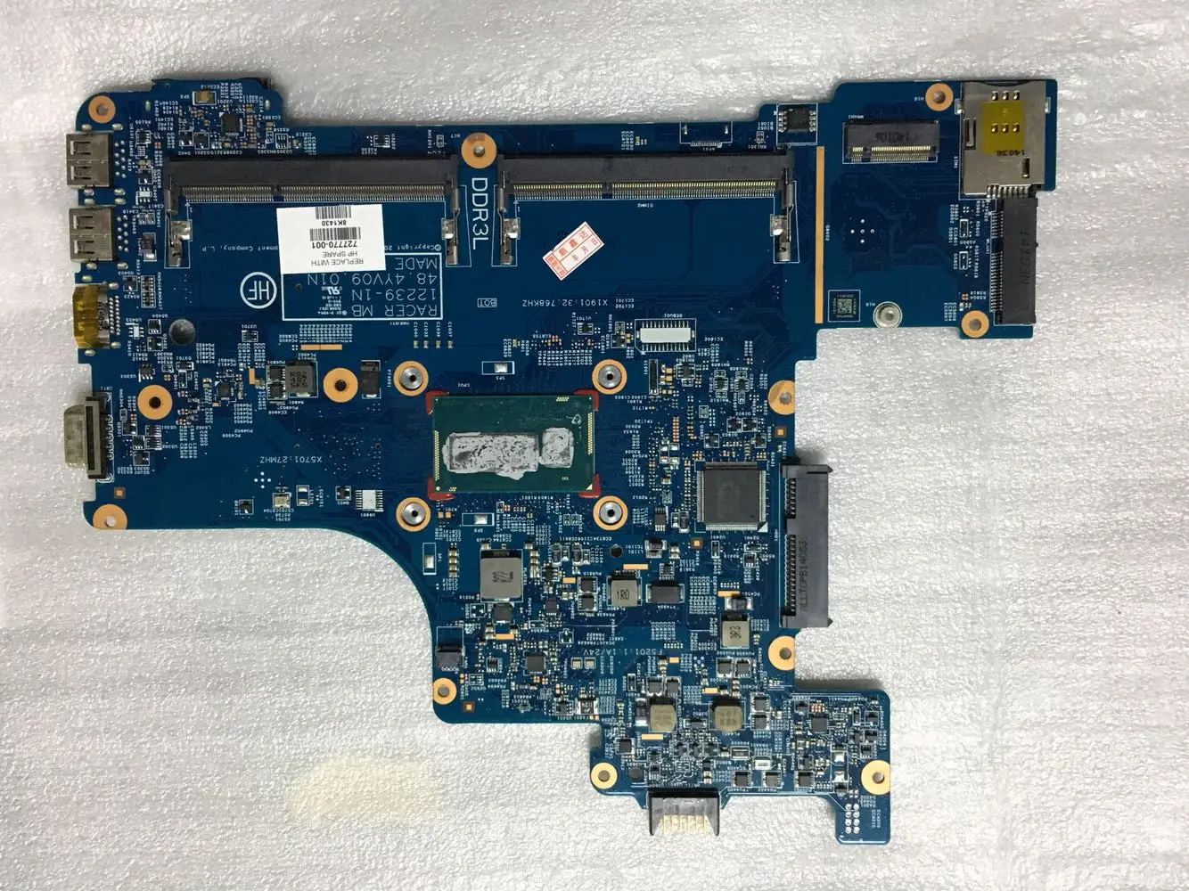 

FOR HP 430 G1 MOTHERBOARD 727770-001 i5-4200 CPU 12239-1N48.4YV09.01N