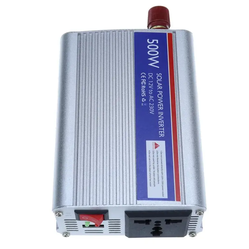 

300W 500W Car Power Inverter Voltage Capacity Display Converter 12V To 220V 2.1A USB Inverter For Car Appliances