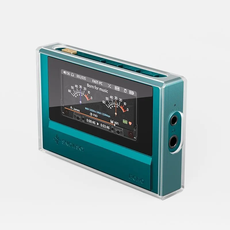 Фото Специальный защитный чехол ECHO для FiiO/Flying Proud NEST-ECHO, прозрачный водонепроницаемый чехол из ТПУ, защита от падений, высокая прозрачность №3