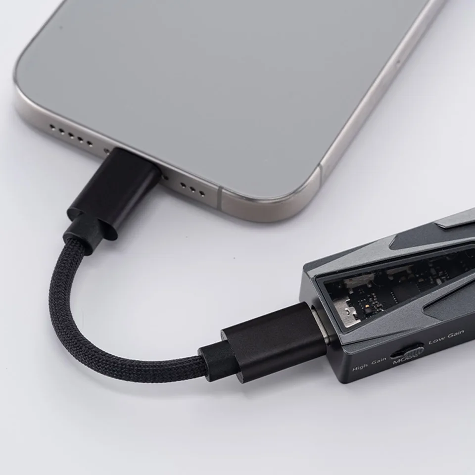 Фото Портативный USB-DAC Kinera Celest CD-30 HiFi, цифровой аудиодекодер ES9039Q2M, флагманский DAC с разъемами 3.5 мм и 4.4 мм №5
