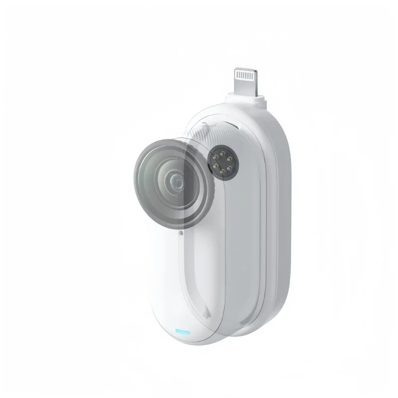 Фото Быстрый считыватель для Insta360 GO 3/GO 3S |   USB-C и Lightning Dual Port |   Зарядка Plug-and-Play + адаптер для передачи файлов №4