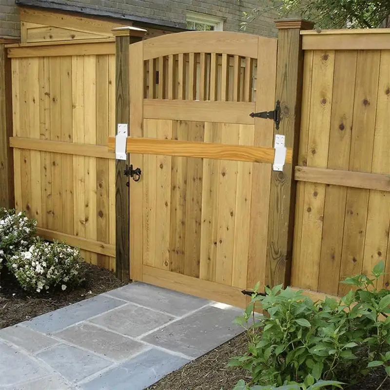 2x4 дверные кронштейны 2 шт. толщина держатель с открытым стержнем стальной