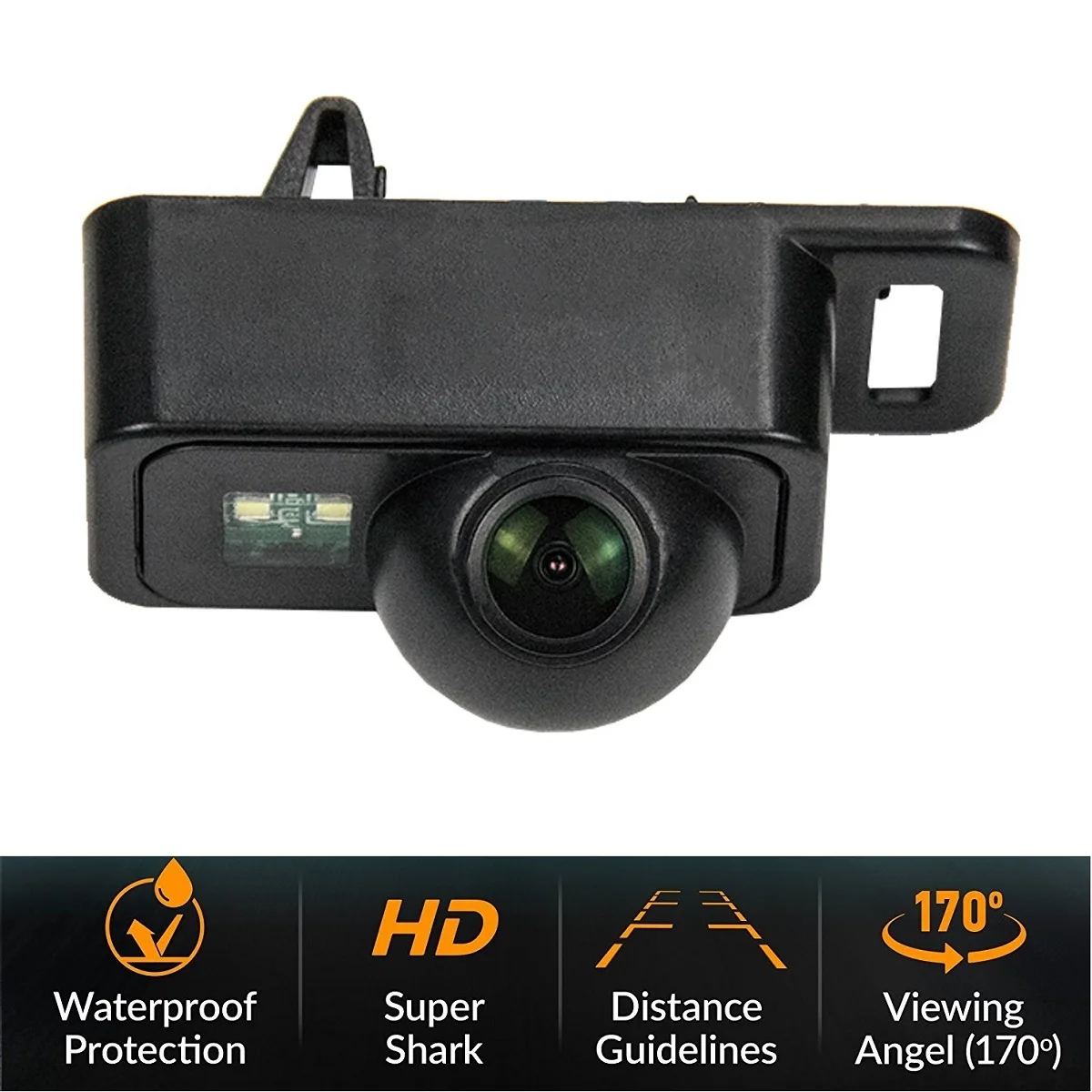 

Misayaee HD 1280*720p Plate Light License Rear View Camera for TOYOTA REIZ/LAND CRUISER,Reversing Backup Waterproof Camera