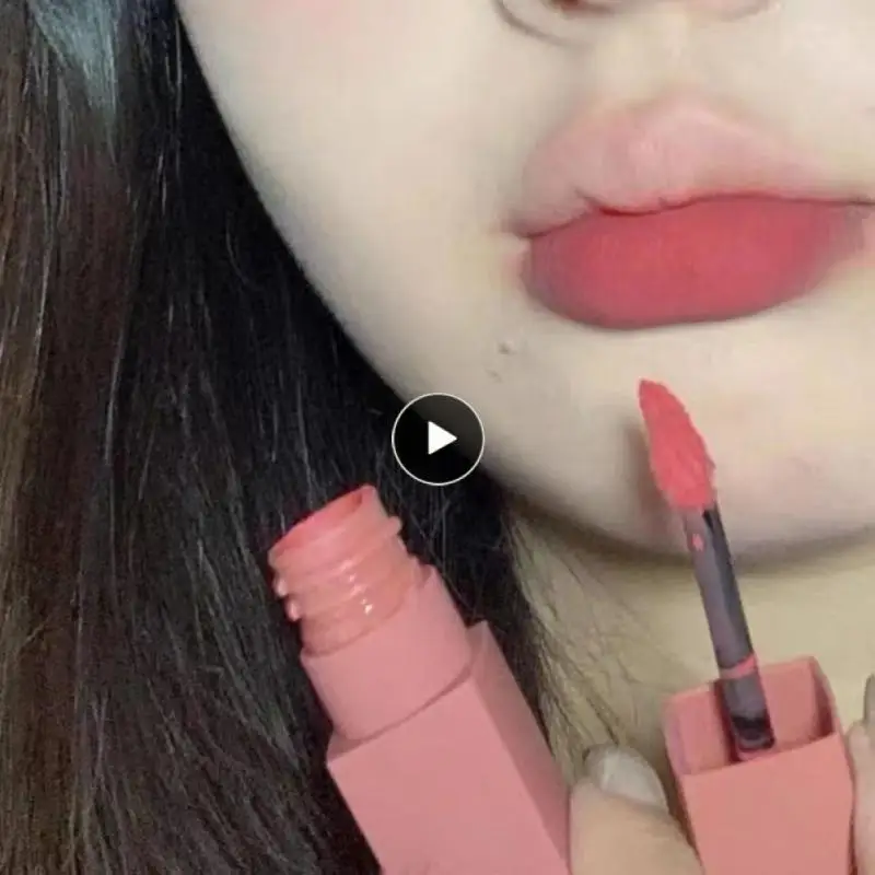 

6 Colors Little Emotion Velvet Liquid Lip Gloss Matte Lipstick Waterproof Sweatproof Long Lasting Non Stick Cup Makeup Tools