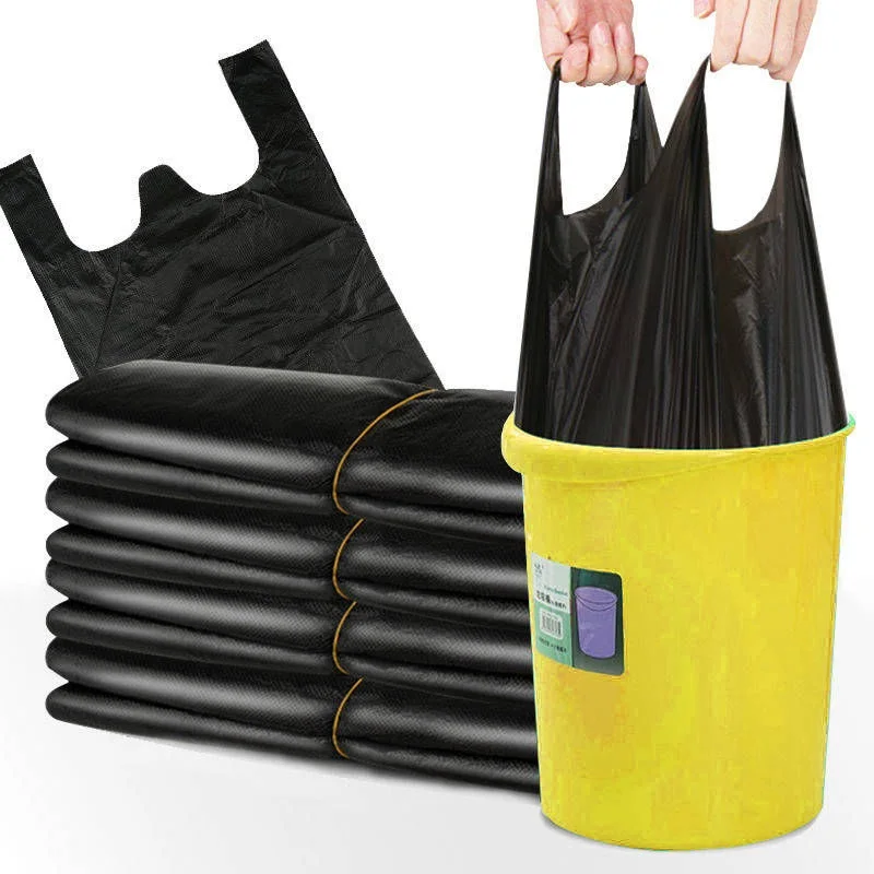 

Vest Portable Garbage Bag Portable Thickened Disposable Plastic Bag Household Daily Necessities Household Cleaning Appliances