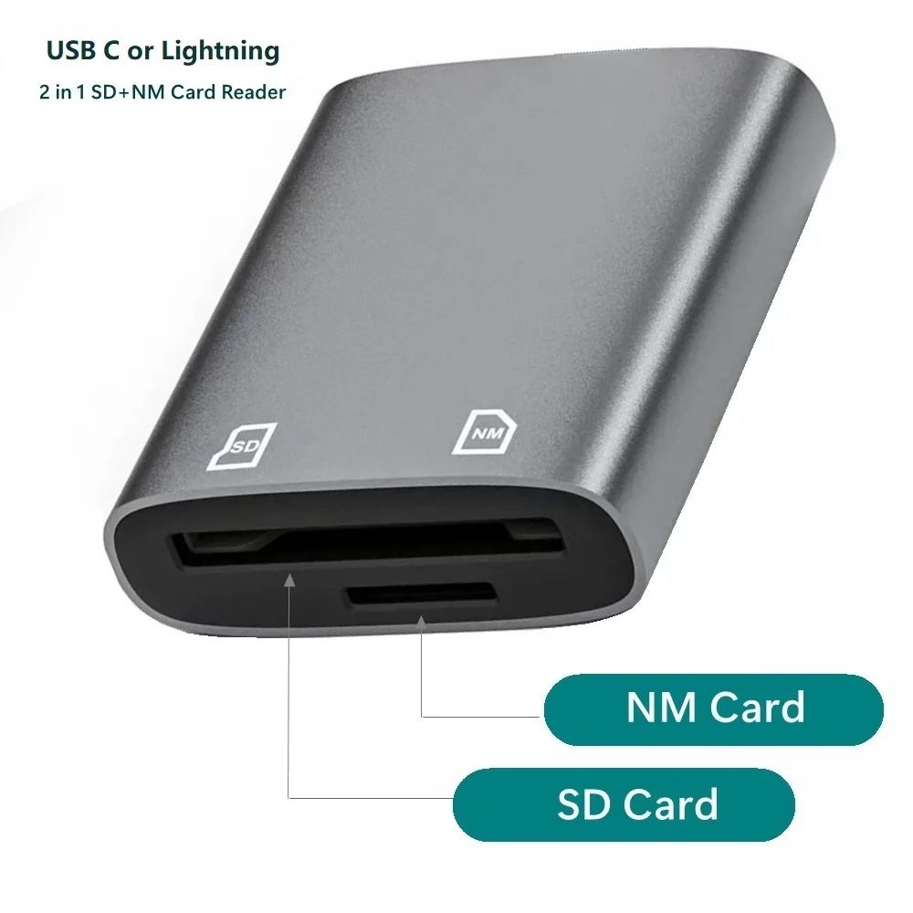 Устройство чтения карт памяти TypeC Nano Адаптер Huawei NM USB-C SD для передачи данных Nova Honor