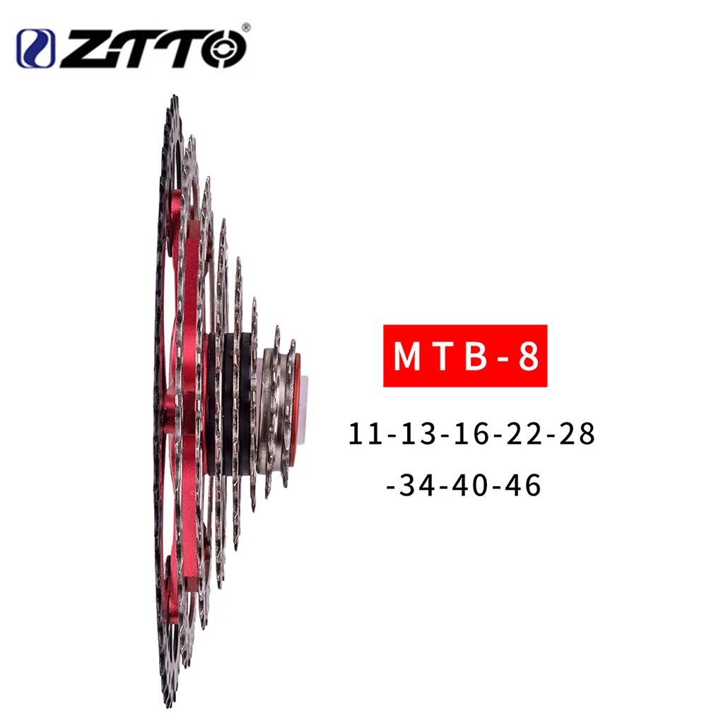 

ZTTO 8 скоростей 11-46T свободное колесо Велоспорт Горный велосипед свободное колесо портативные сменные детали велосипедные аксессуары