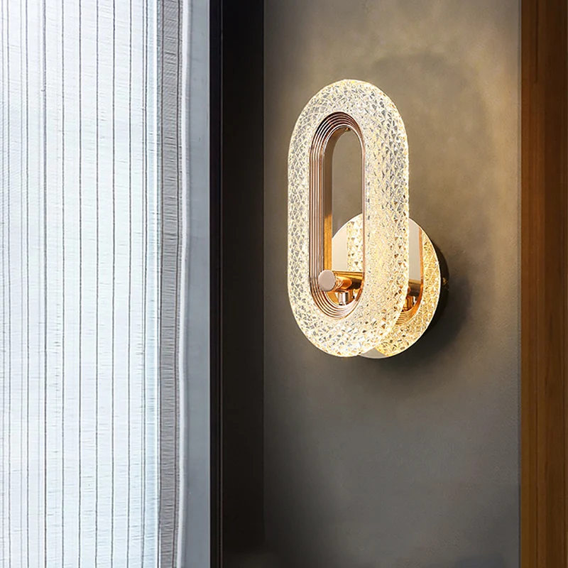 Светодиодная лампа в скандинавском стиле с бабочкой простой настенный